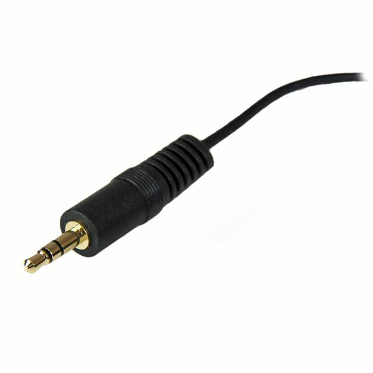 Skarvsladd Jack (3,5 mm) Startech MU12MF               3,7 m Svart - 3