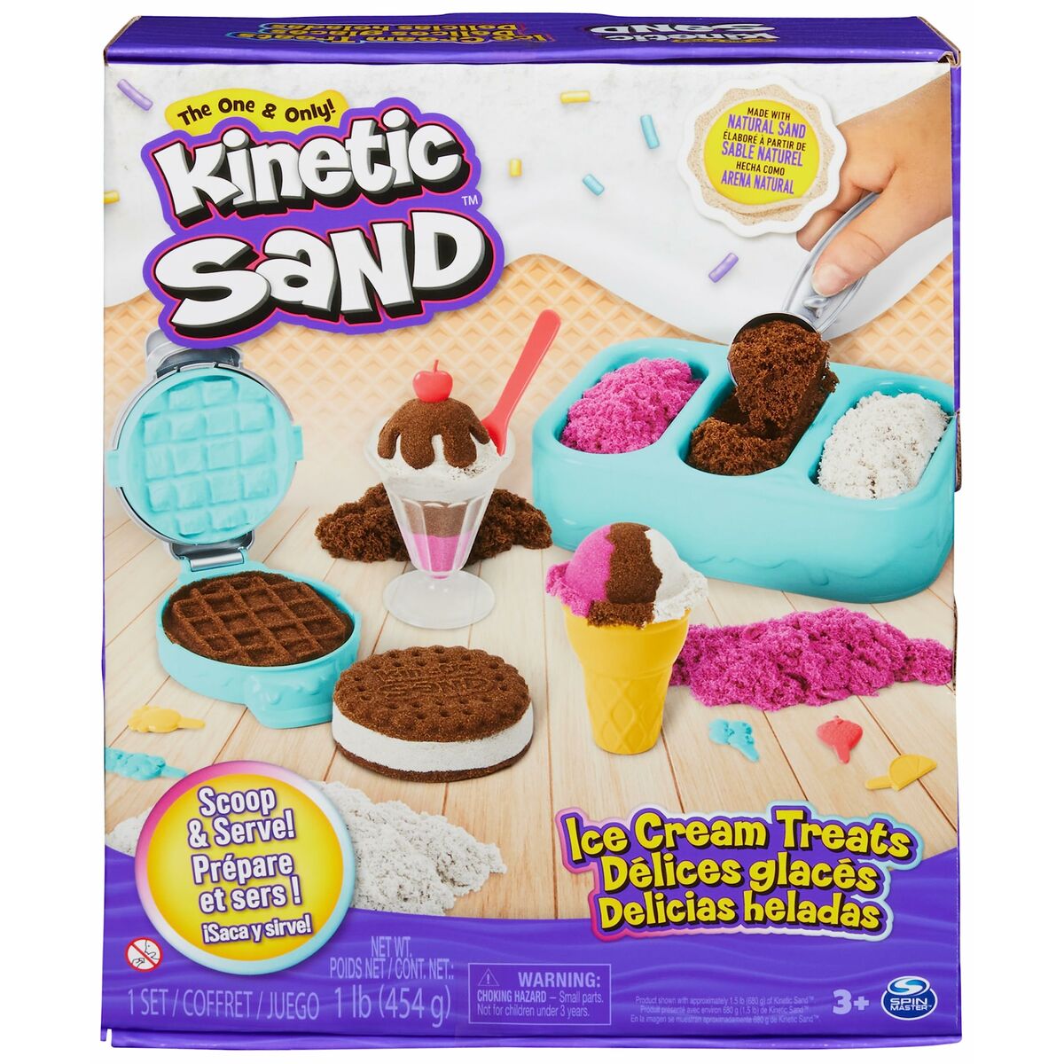 Playset Spin Master Ice Cream Treats Magisk sand