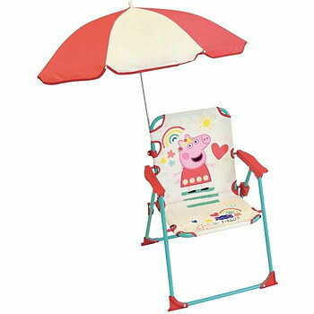 Strandstol Fun House Peppa Pig Röd rouge 65 cm