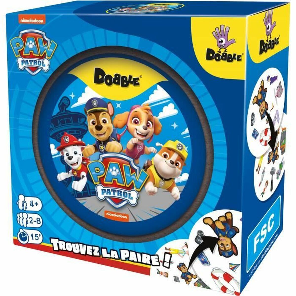 Utbildningsspel Asmodee Dobble Paw Patrol Multicolour