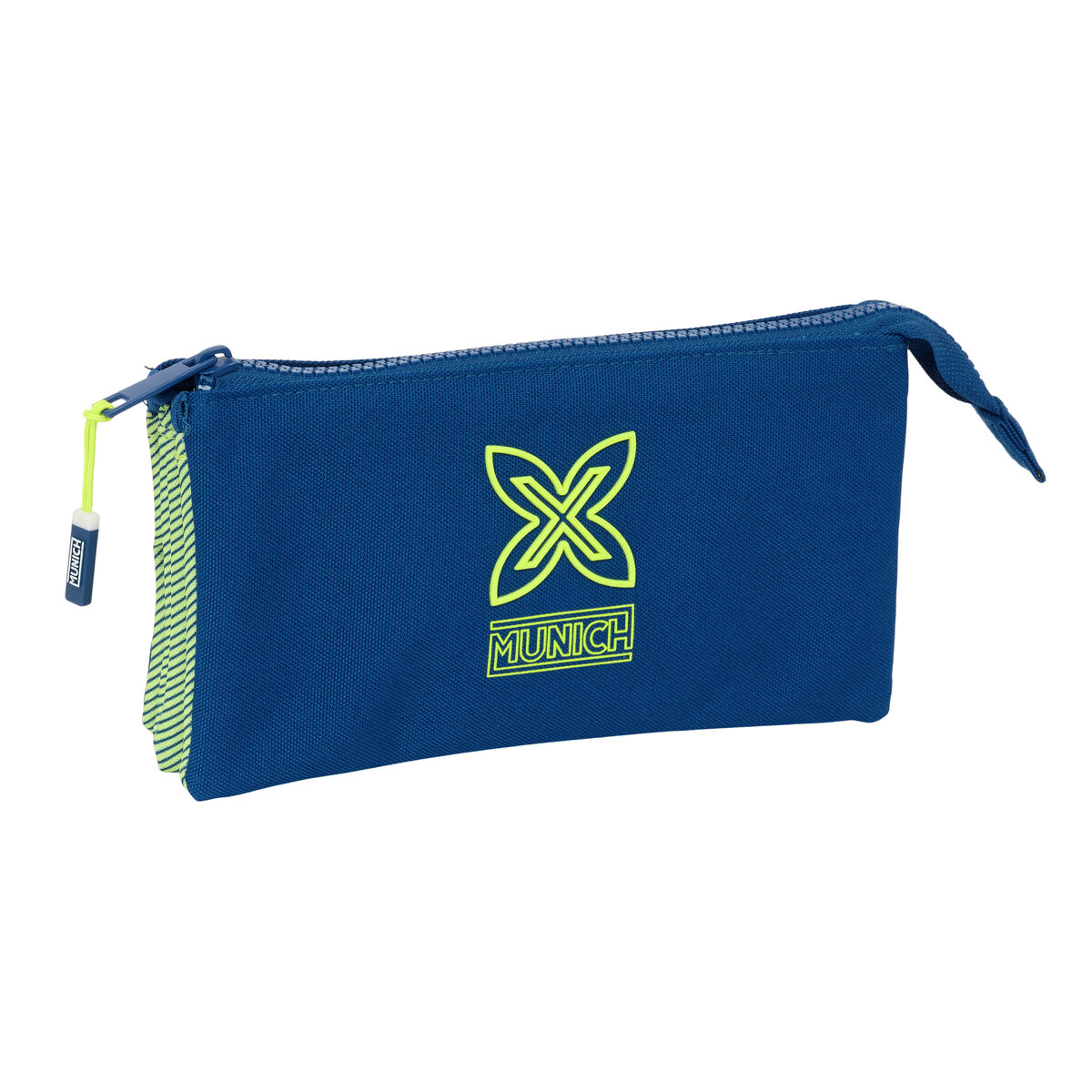 Tredubbel Carry-all Munich North Marinblå 22 x 12 x 3 cm