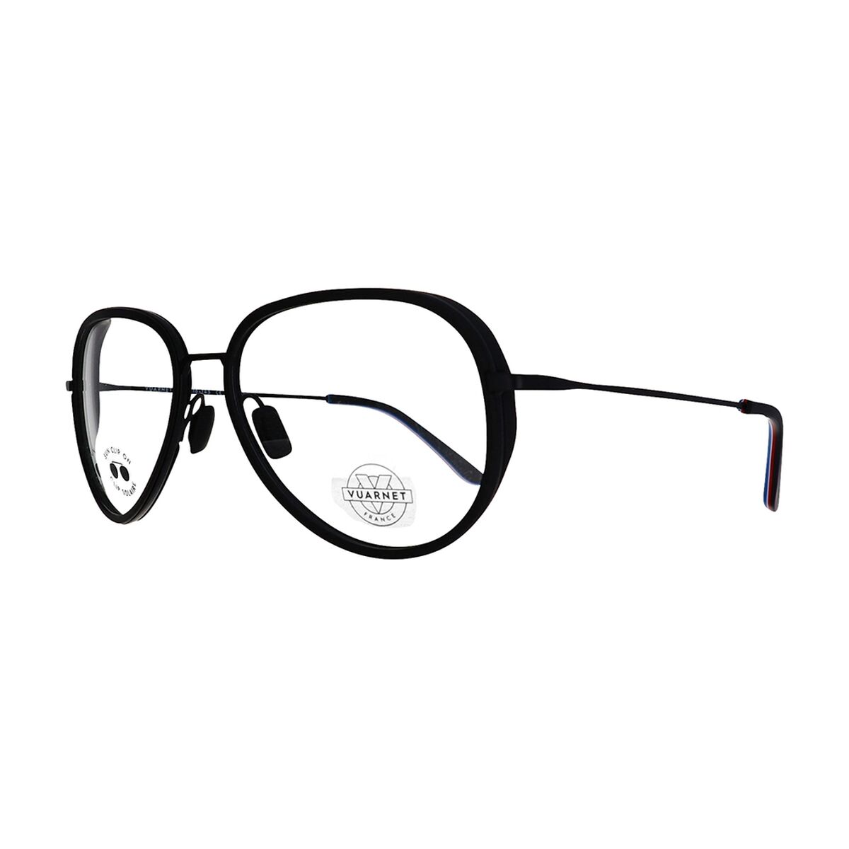 Glasögonbågar Vuarnet VL18050001112 Svart ø 54 mm