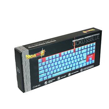 Gaming Tangentbord/ OR: Speltangentbord FR-TEC DBPCKEYGO Blå Qwerty Spanska QWERTY