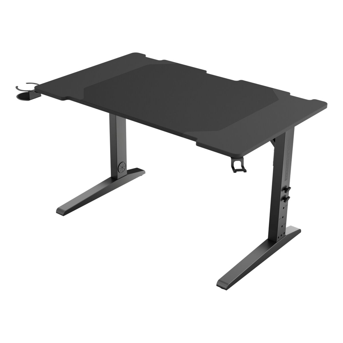 Skrivbord Genesis HOLM MODULAR 120 RGB 120 x 75 cm Svart