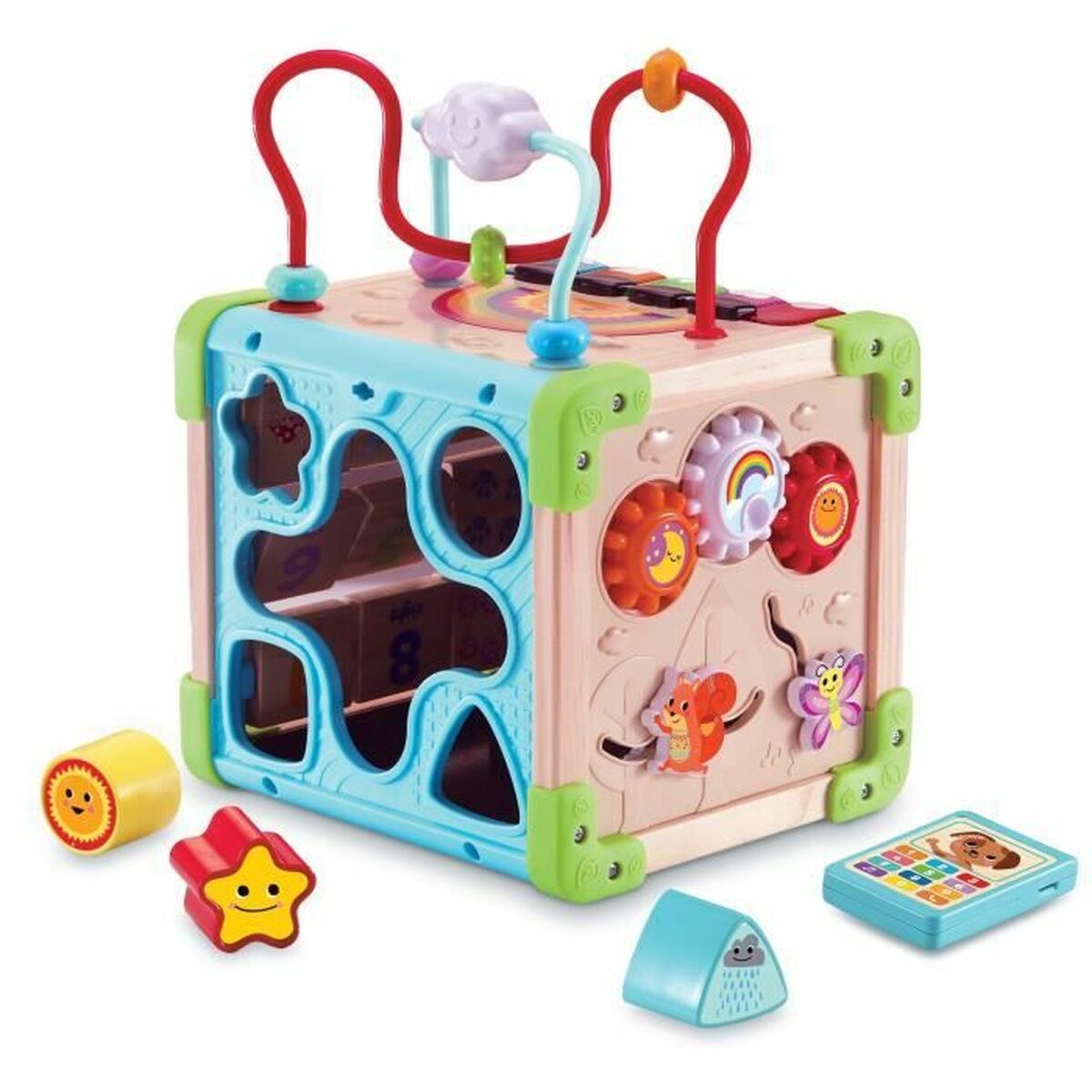 Aktivitetscentrum Vtech Baby 80-617105 Brun Multicolour - 3