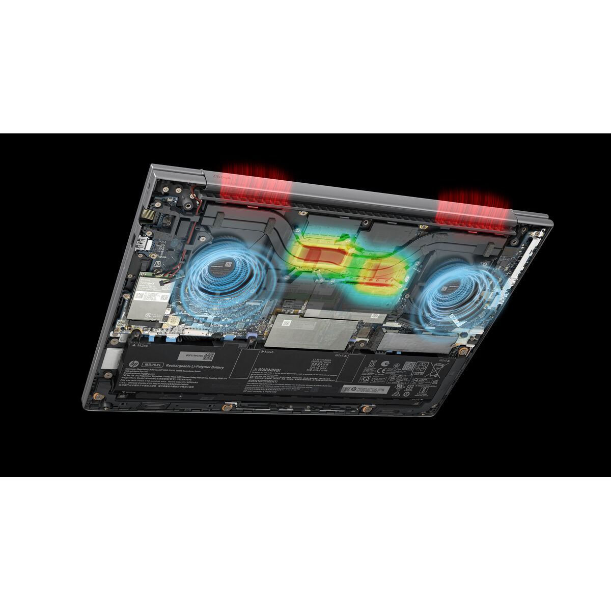 Bärbar dator HP B72XCET#ABE 16" Intel Evo Core Ultra 7 155H 16 GB RAM 1 TB SSD Qwerty Spanska - 2