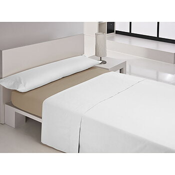 Inpassat underlakan Happy Home MIX COLORS Jord Säng 200 200 x 200 + 30 cm