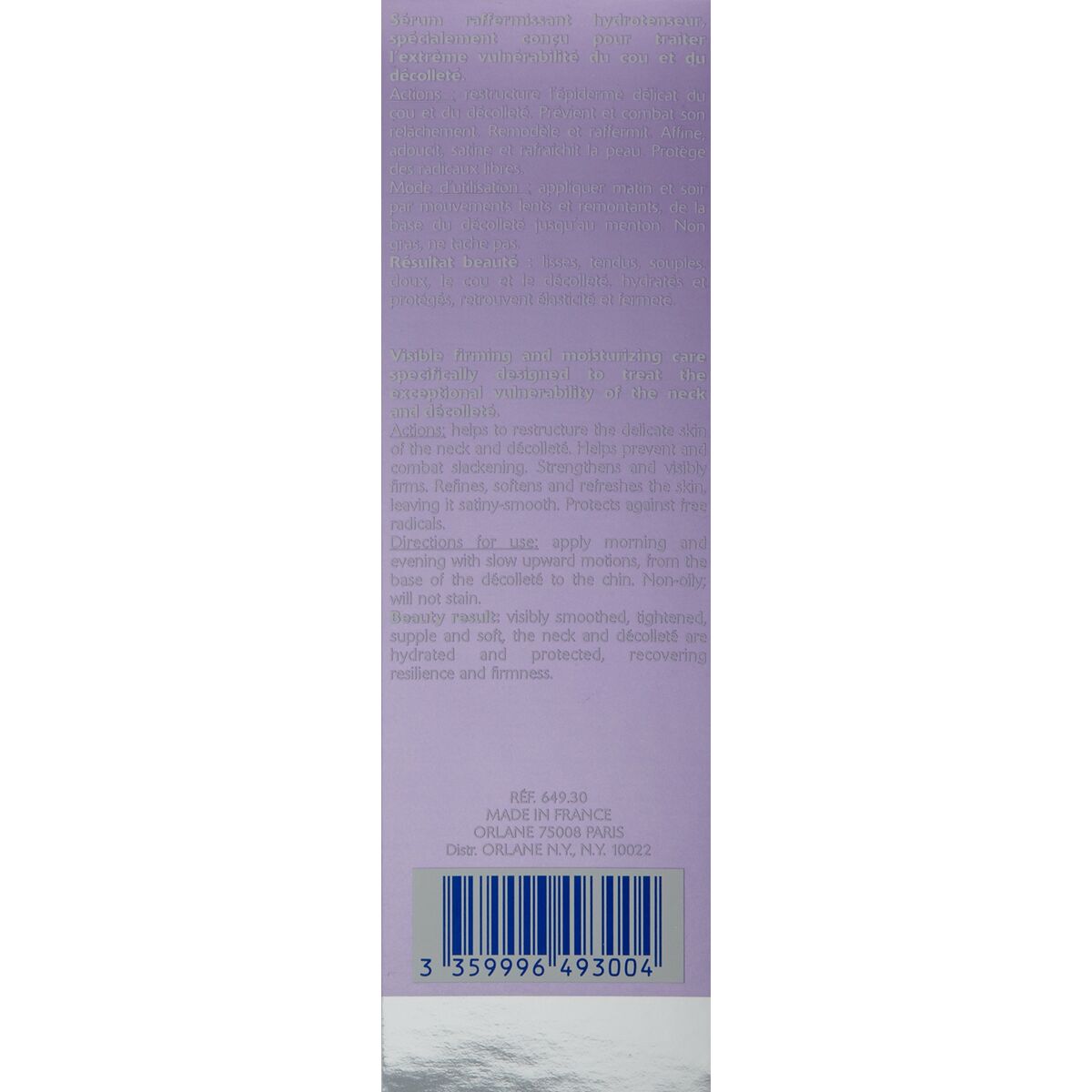 Åtstramande serum för hals Orlane - 3