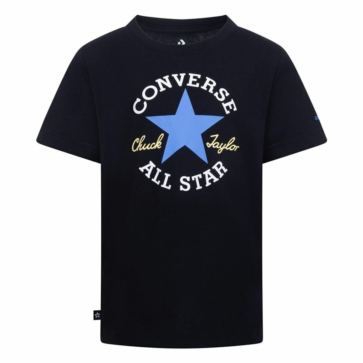 Barn T-shirt med kortärm Converse Sustainable Core Sse Svart