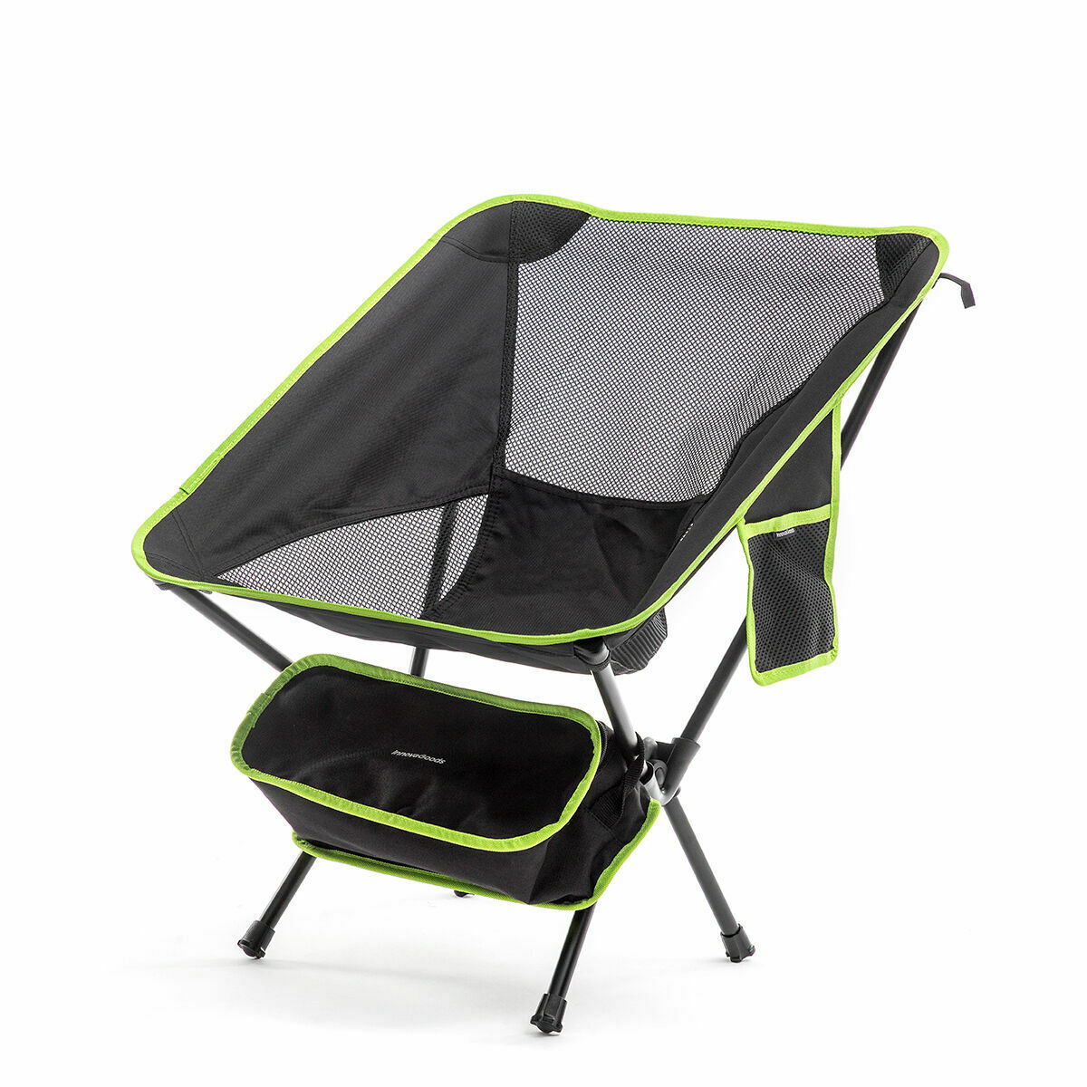 Hopfällbar campingstol InnovaGoods Svart (Renoverade B)