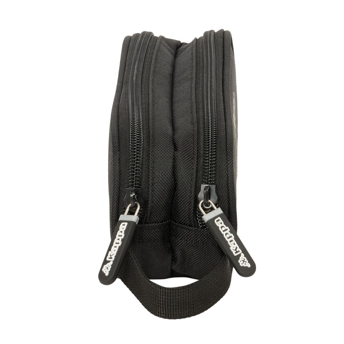 Dubbel bär-allt Kappa Dark Svart 21 x 8 x 6 cm - 2