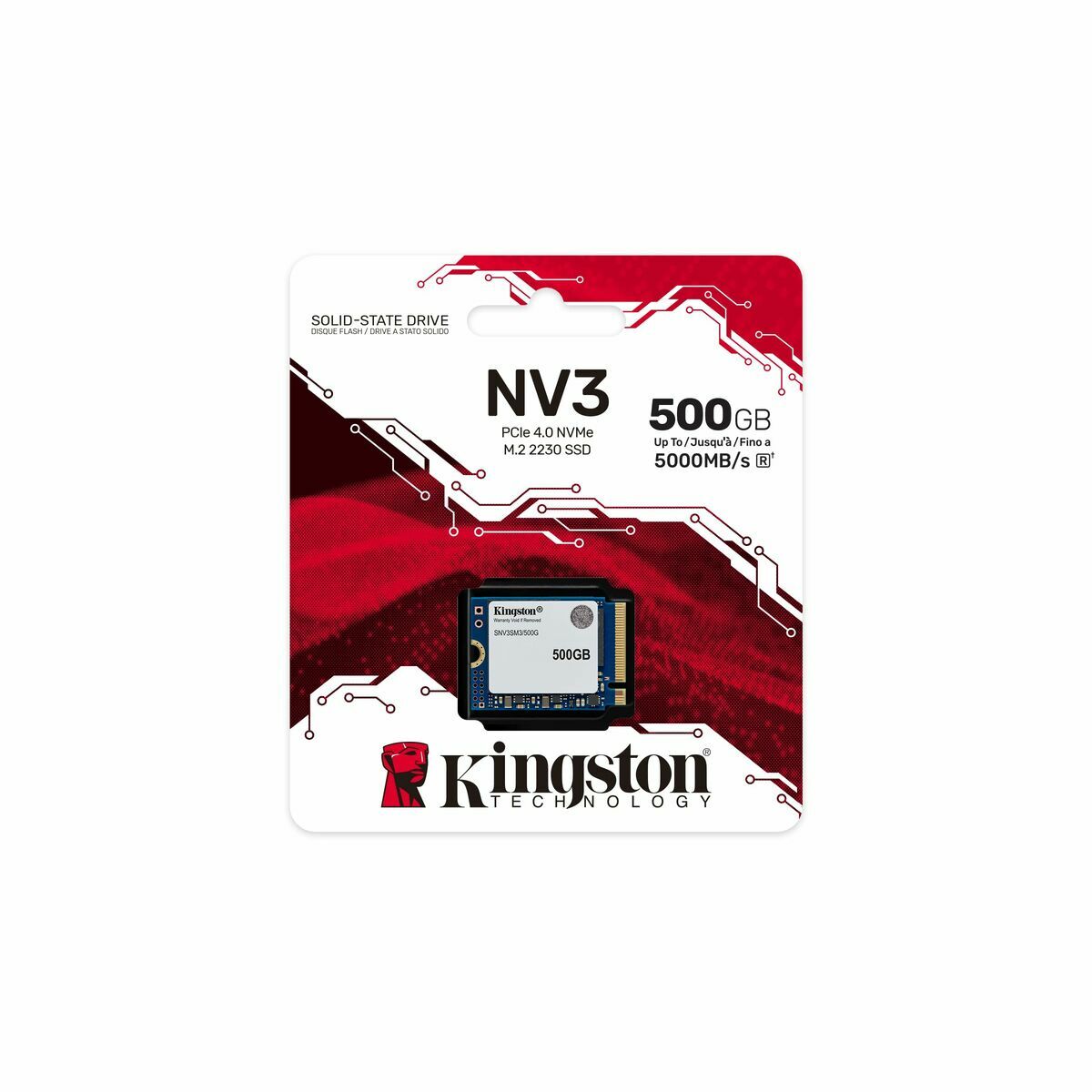 Hårddisk Kingston NV3 M.2 2230 500 GB SSD - 3