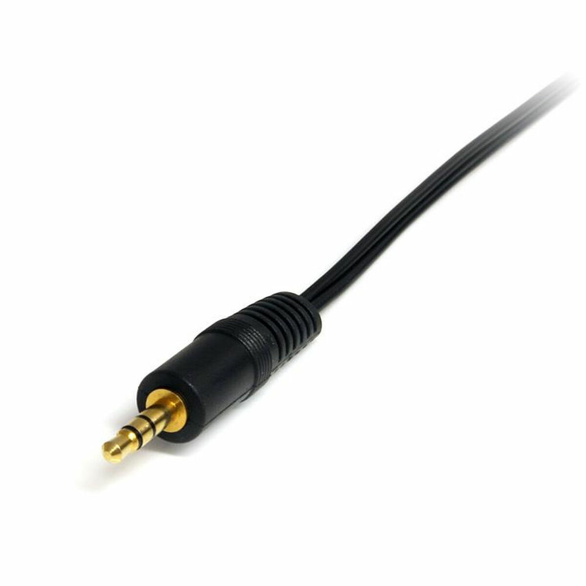 Ljudkabel Jack (3,5 mm) till 2 RCA Startech MU3MMRCA Svart