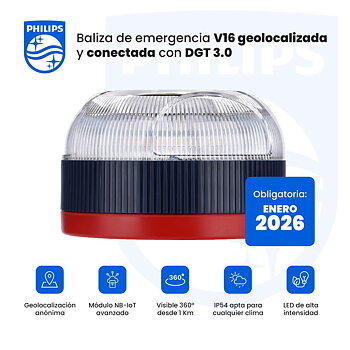 V16 nödsändare ansluten DGT 3.0 Philips SFL1000M/10