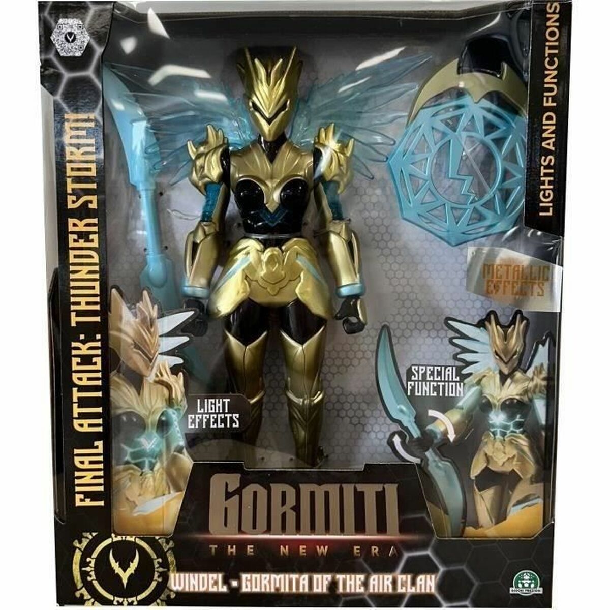 Playset Gormiti Gormiti with Air light attack 27 cm - 2
