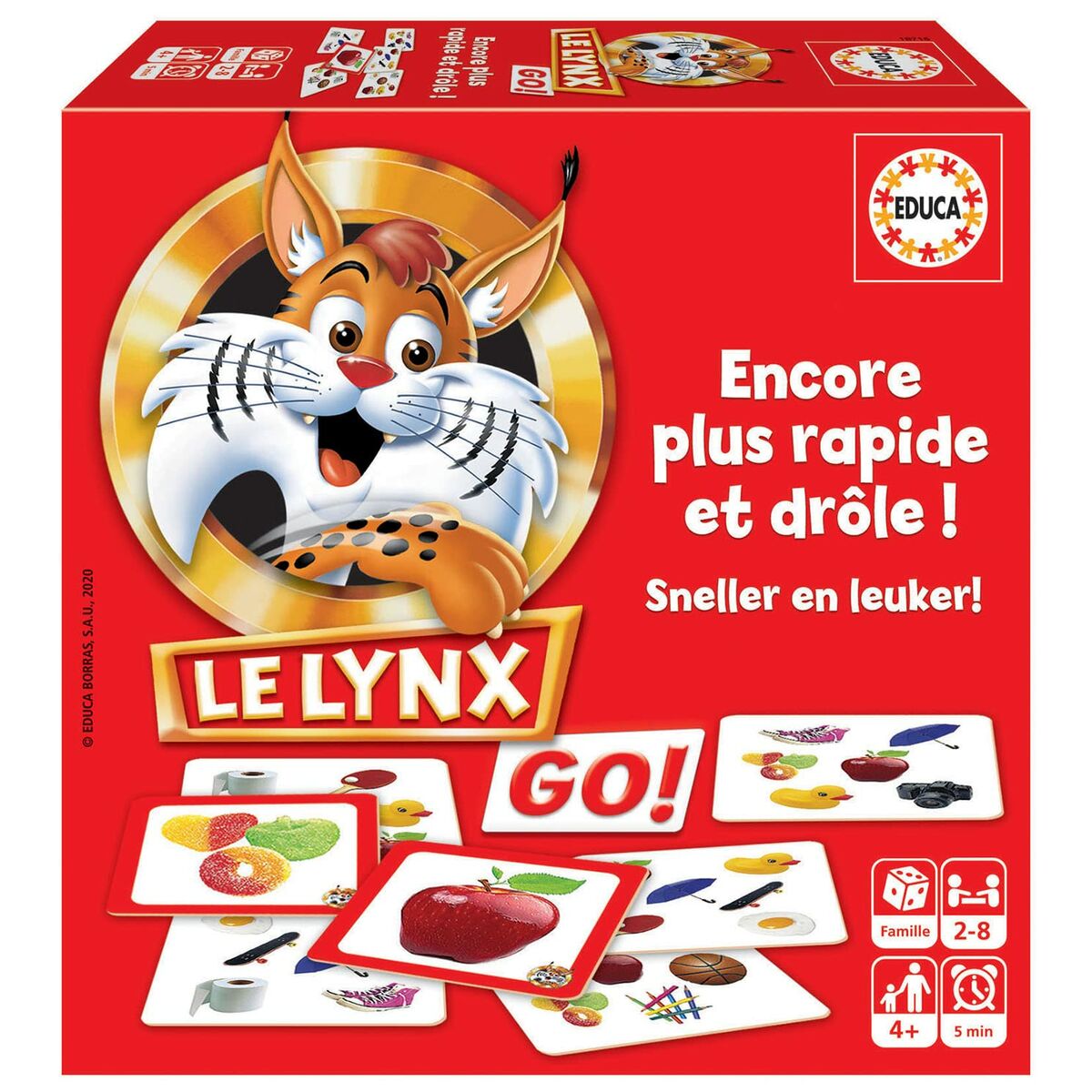 Sällskapsspel Educa 18716 Le Lynx Go!