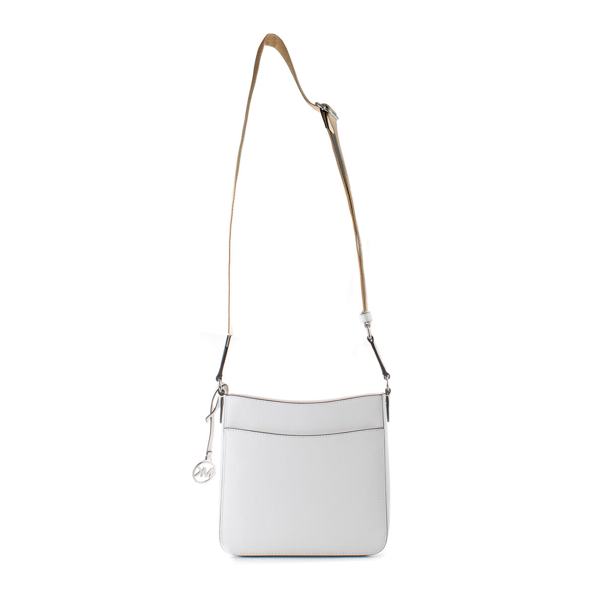 Axelväska Michael Kors 35T4STVC5L-OPTIC-WHITE Vit 22 x 20 x 7 cm - 2
