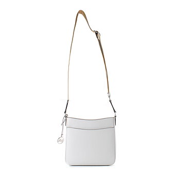 Axelväska Michael Kors 35T4STVC5L-OPTIC-WHITE Vit 22 x 20 x 7 cm