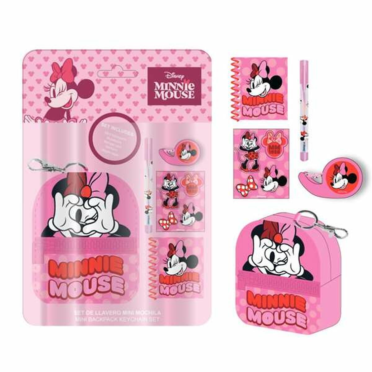 Brevpapper Set Minnie Mouse 5 Delar