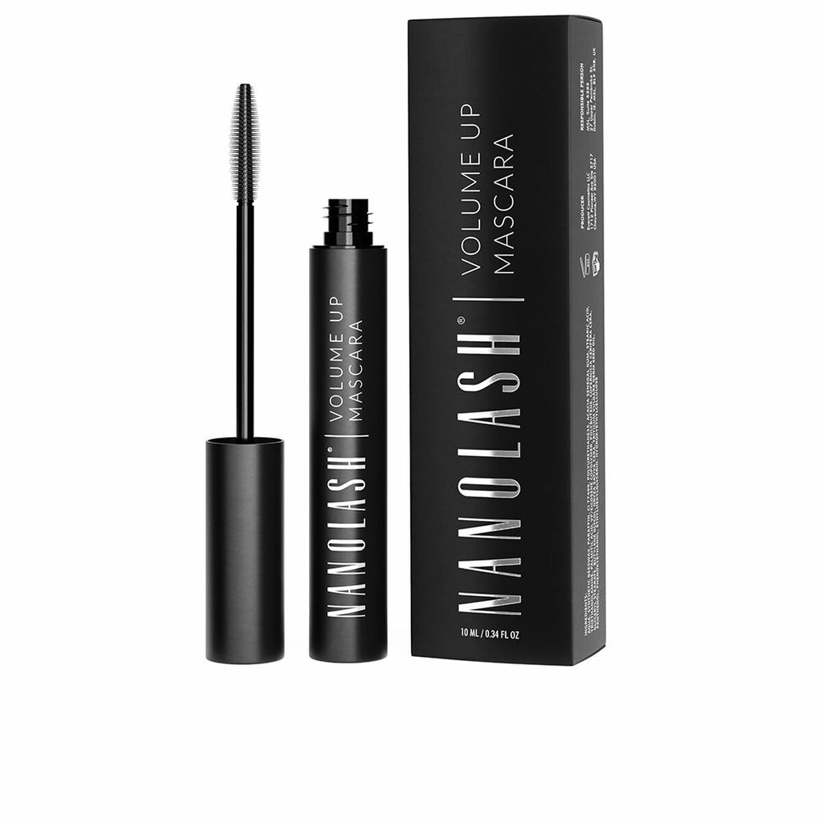 Maskara Nanolash Volume Up Svart 10 ml