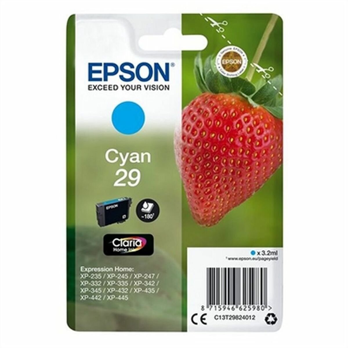 Original Bläckpatron Epson Turkos