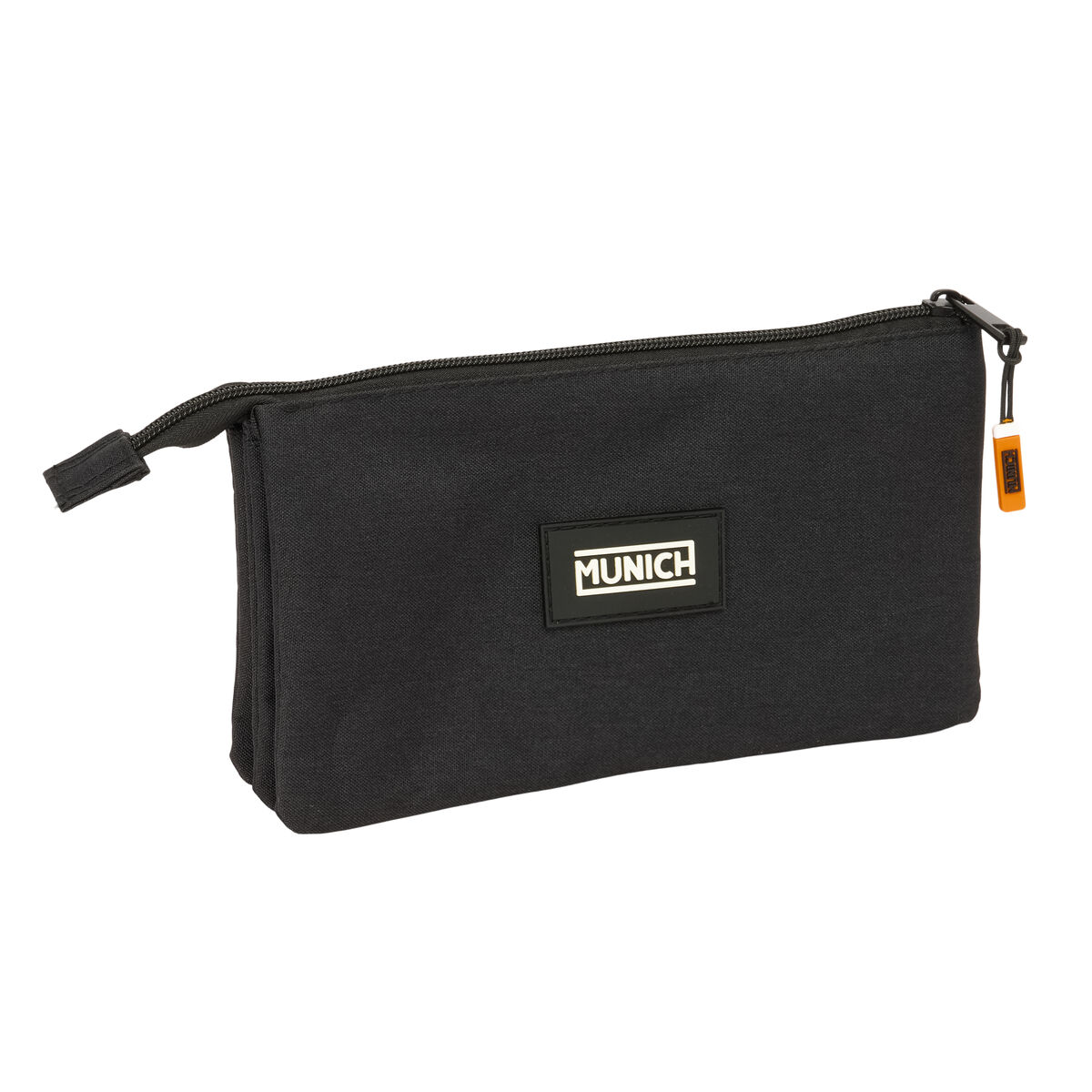 Tredubbel Carry-all Munich Lagoon Svart 22 x 12 x 3 cm - 3