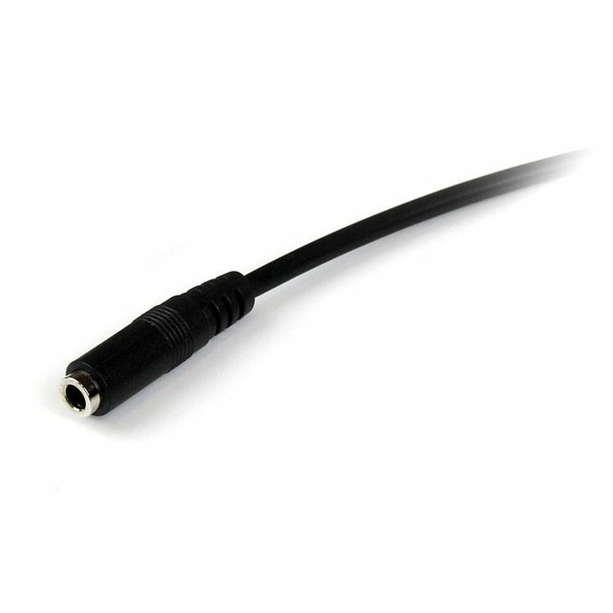 Skarvsladd Jack (3,5 mm) Startech MUHSMF1M             Svart 1 m - 2