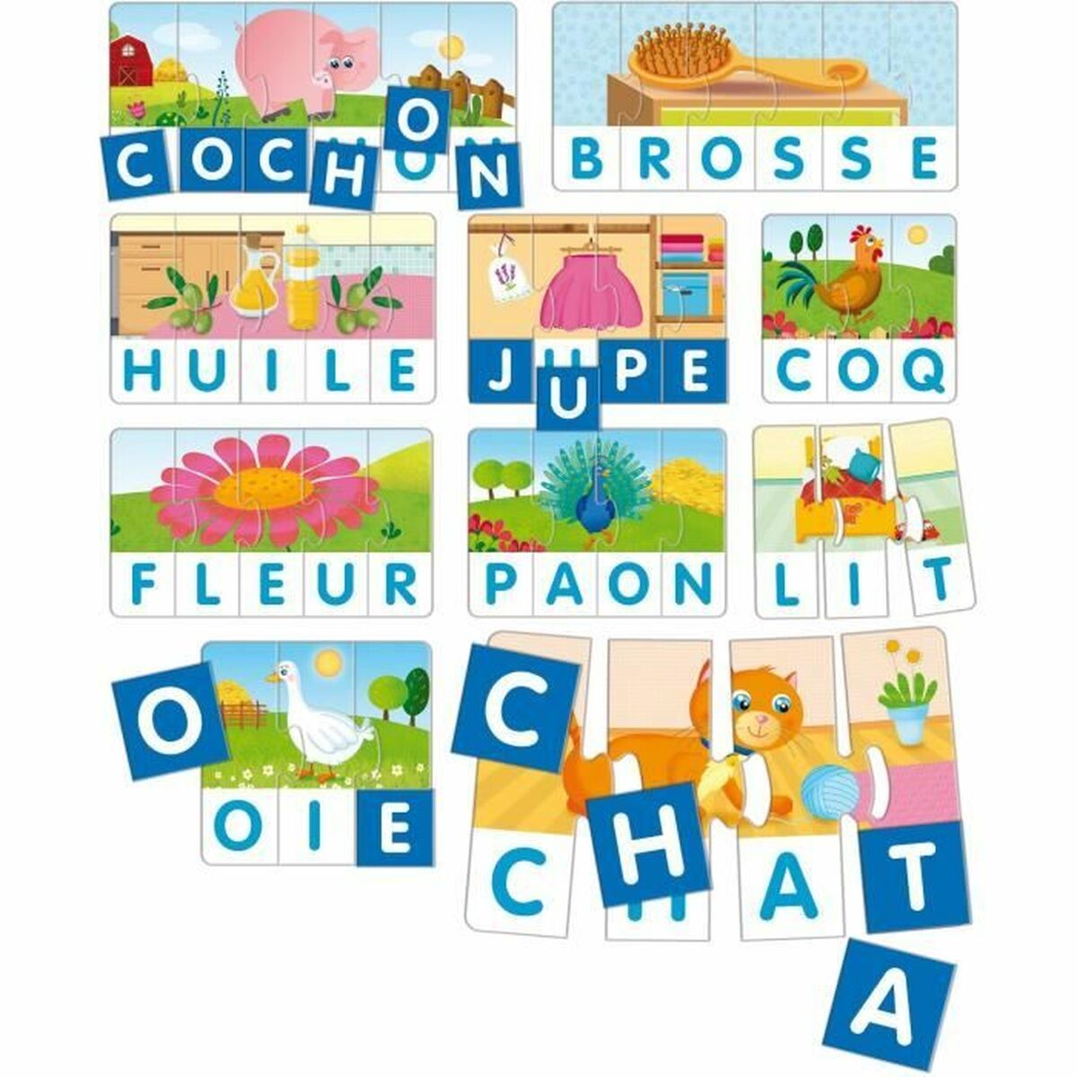 Utbildningsspel Lisciani Giochi Lettres et Mots - 3