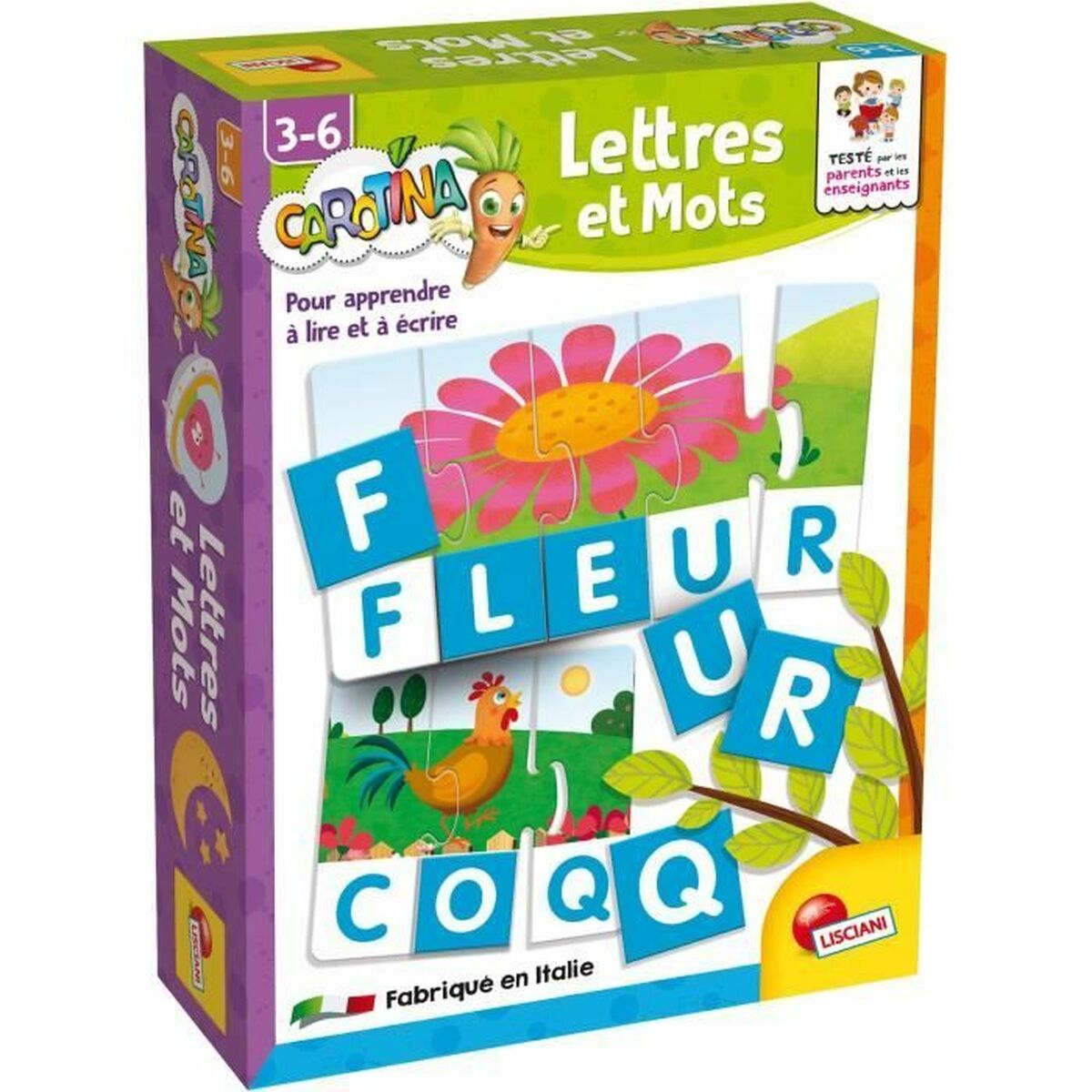 Utbildningsspel Lisciani Giochi Lettres et Mots