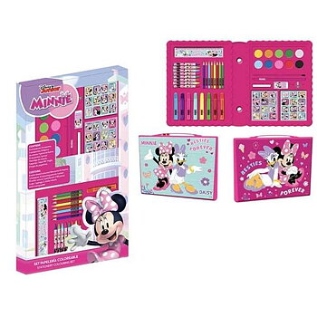 Brevpapper Set Minnie Mouse Rosa