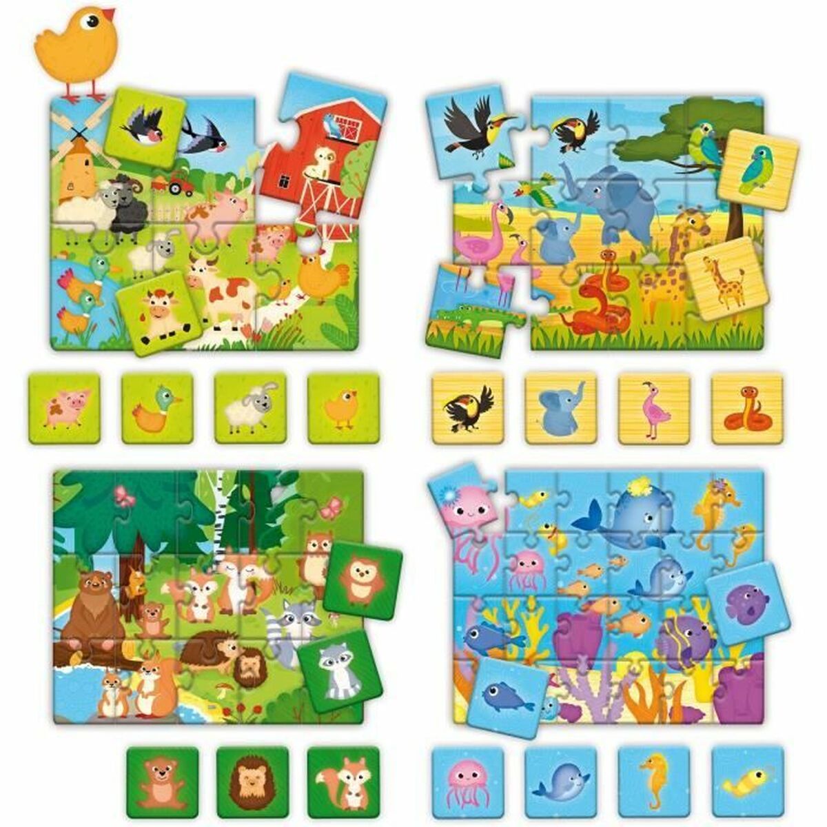 Utbildningsspel Lisciani Giochi Les animaux - 2