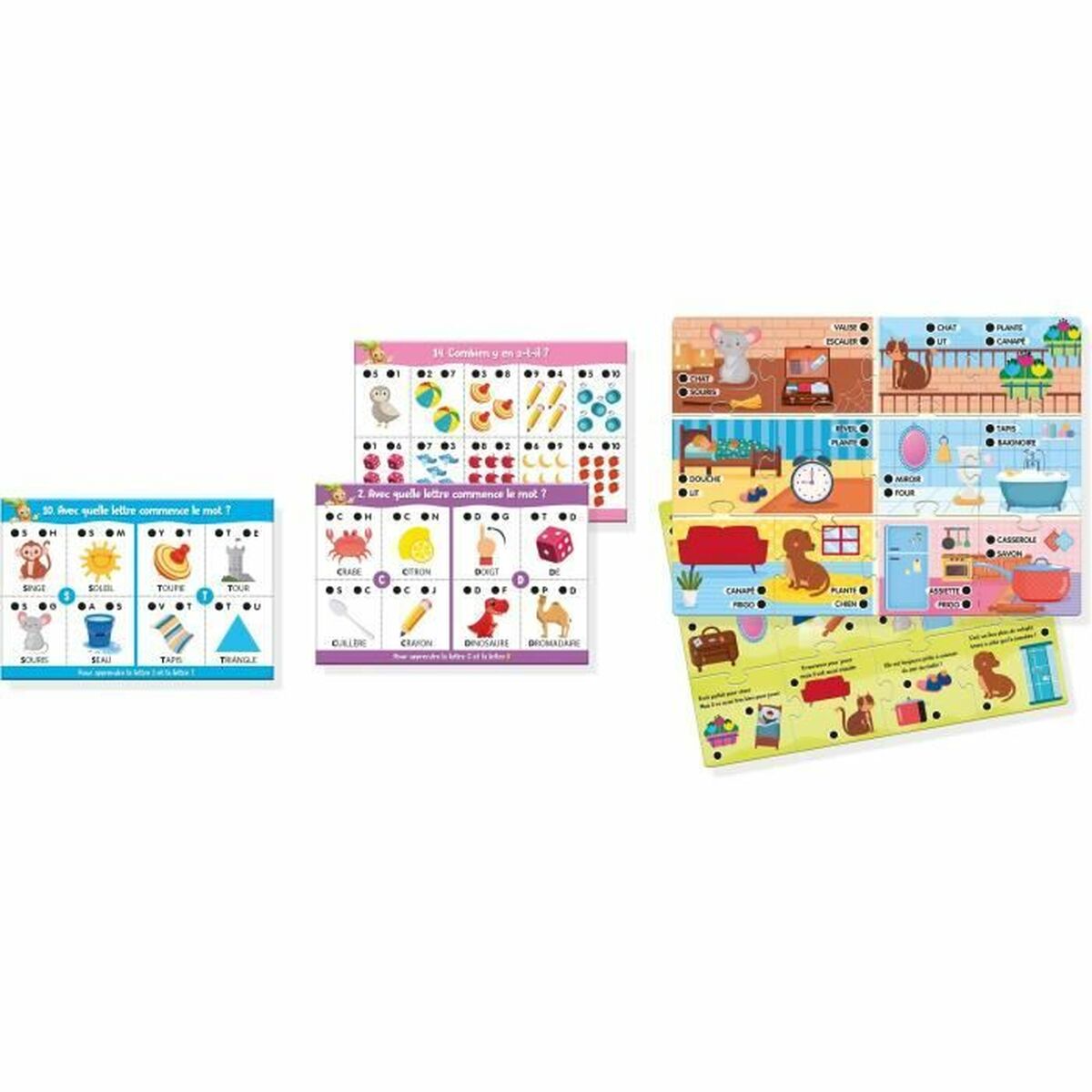 Utbildningsspel Lisciani Giochi ABC et Premiers Mots - 2