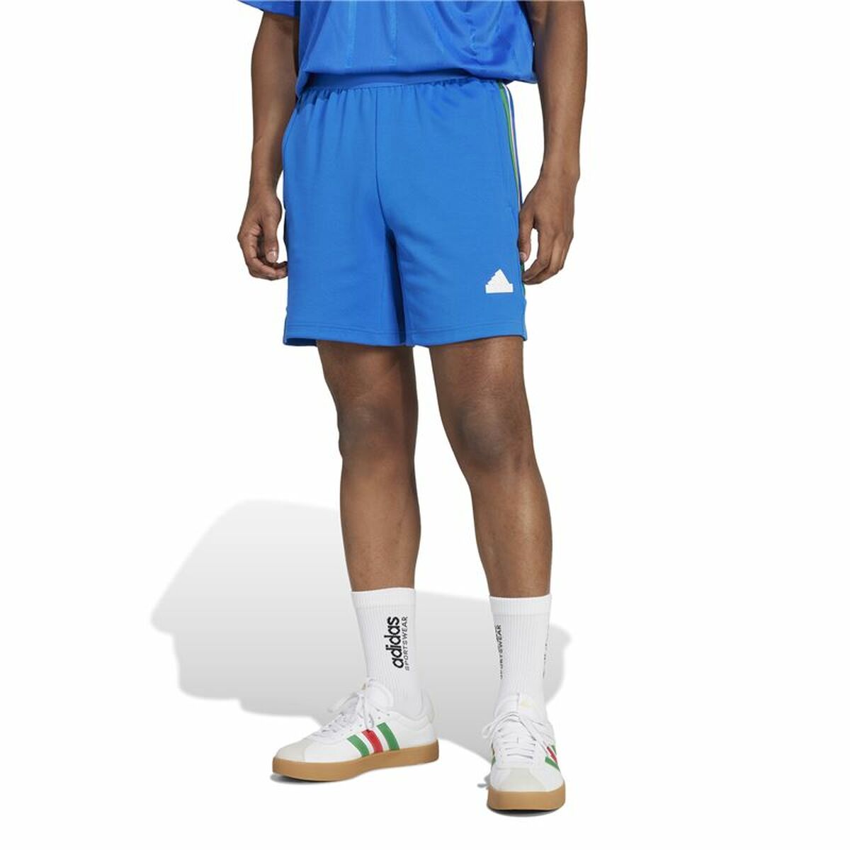Träningsshorts Adidas Tiro Nations Pack Blå Grön - 2