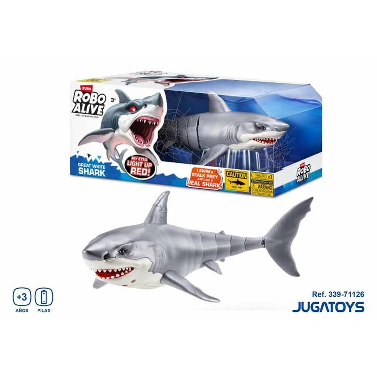 Actionfigurer Zuru Shark Attack Robo Alive - 2