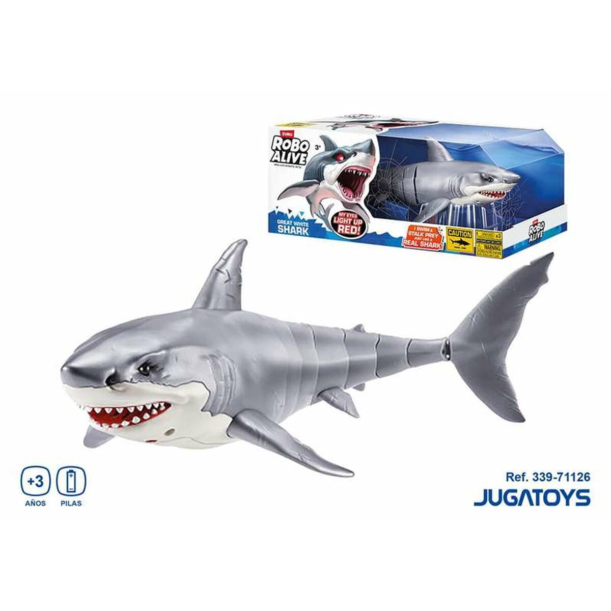 Actionfigurer Zuru Shark Attack Robo Alive - 3