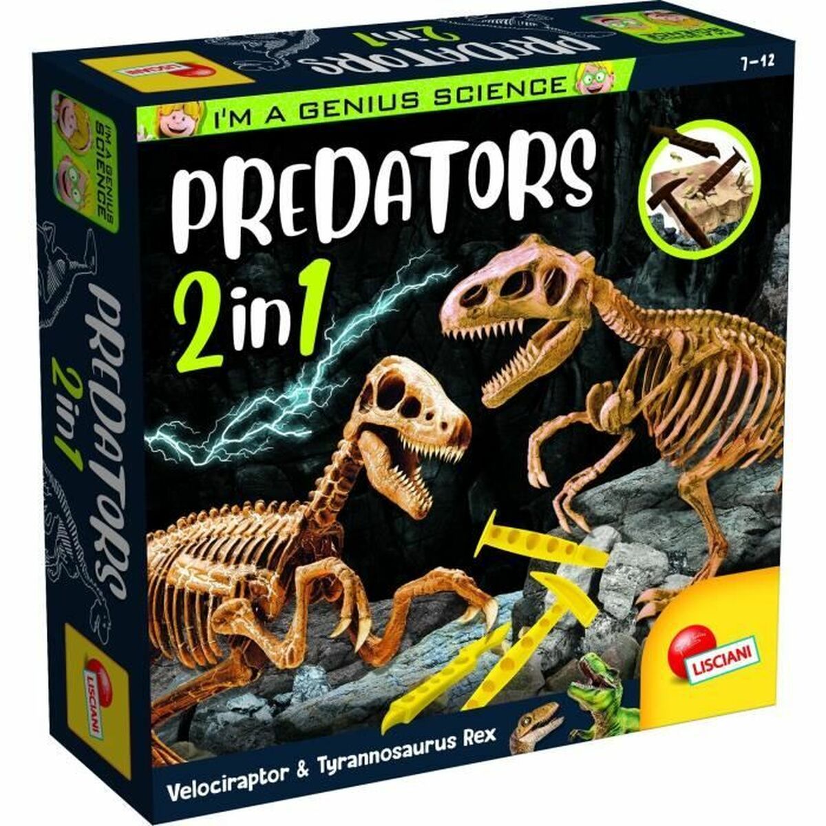 Vetenskapsspel Lisciani Giochi Predators 2 in 1 (FR)