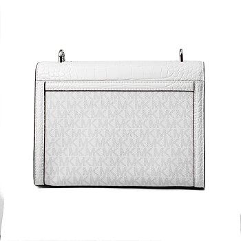 Axelväska Michael Kors Whitney Vit 24 x 18 x 8 cm