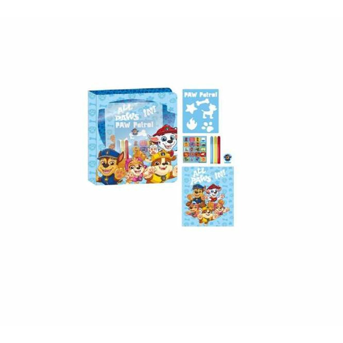 Brevpapper Set The Paw Patrol Multicolour 8 Delar - 2
