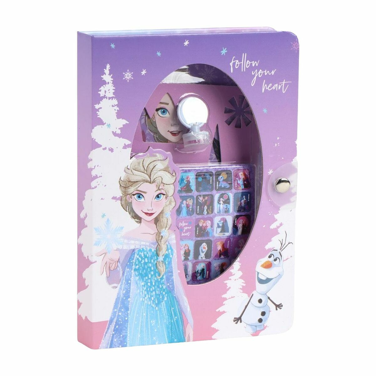 Brevpapper Set Frozen Multicolour 8 Delar