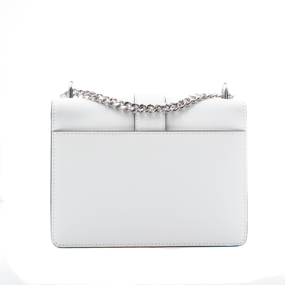 Axelväska Michael Kors Greenwich Vit 20 x 18 x 6 cm - 2