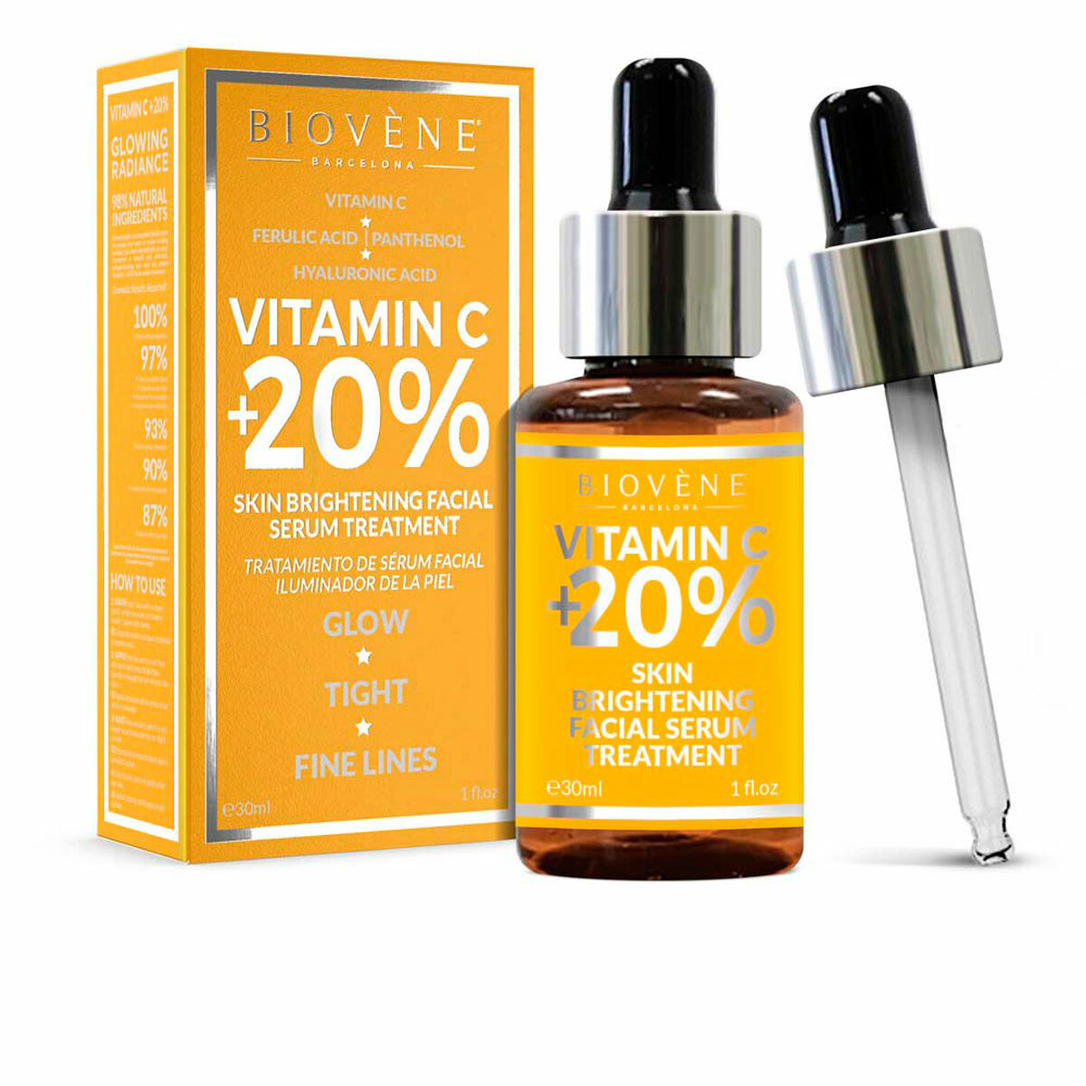 Ljusnande serum Biovène Vitamin C 30 ml C-vitamin