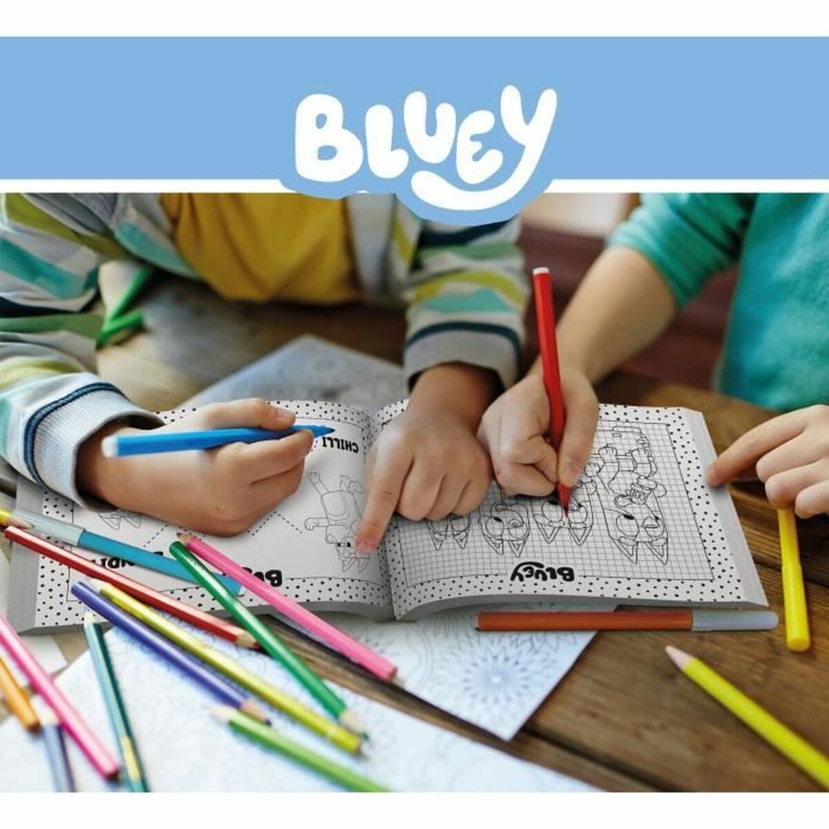 Målarblad Lisciani Giochi Bluey Multicolour - 3
