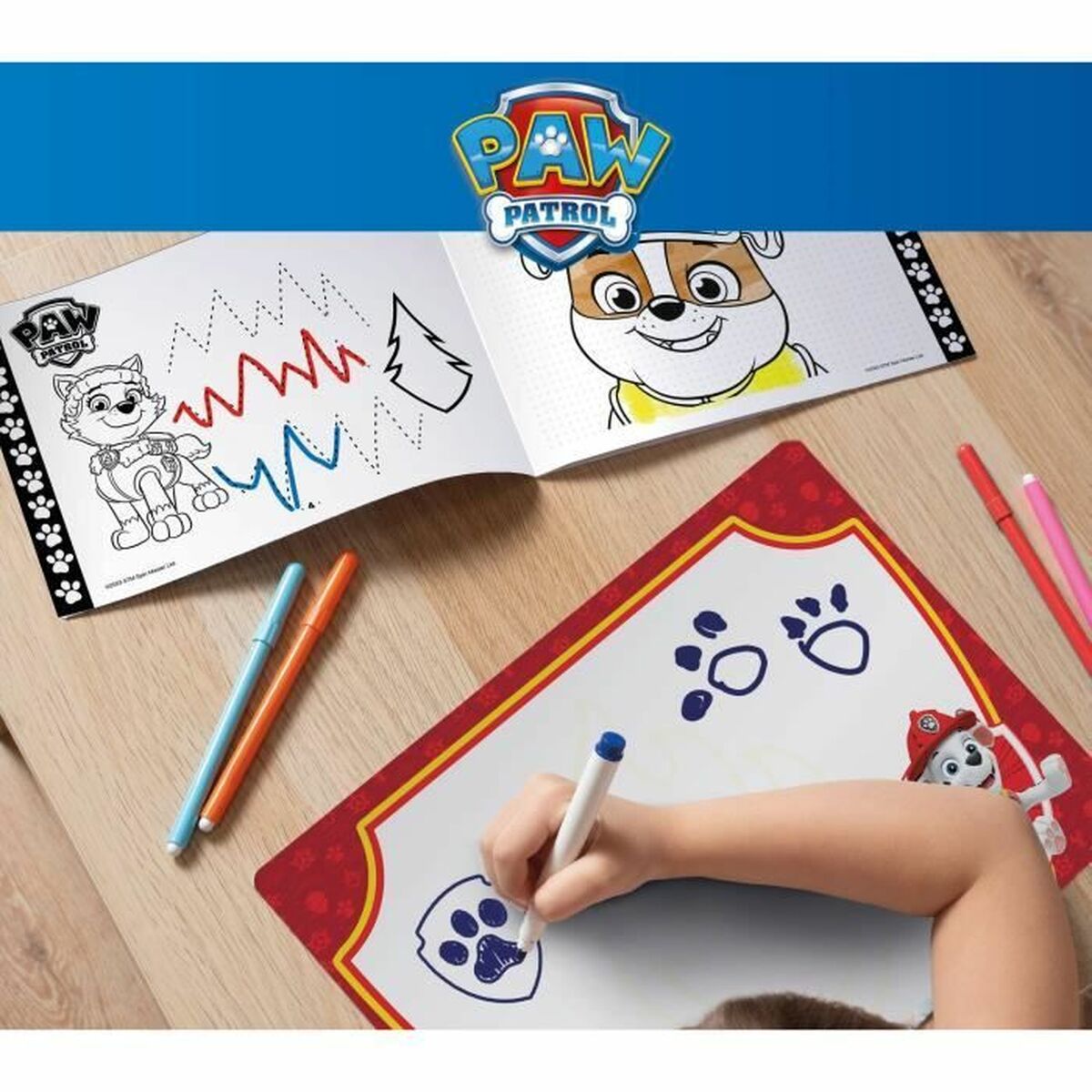Målarblad Lisciani Giochi Paw Patrol Multicolour - 2