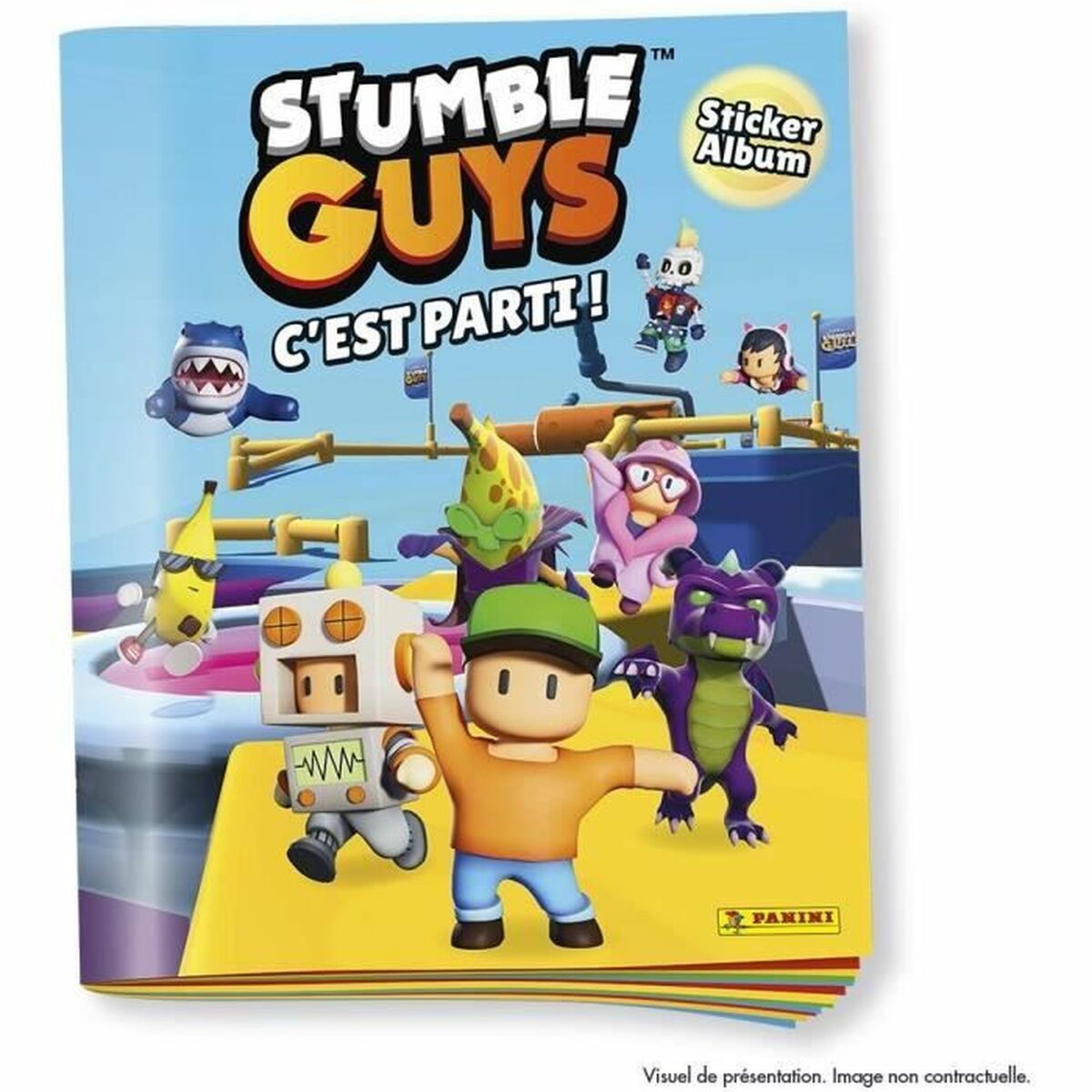 Klistermärkesalbum Panini Stumble Guys