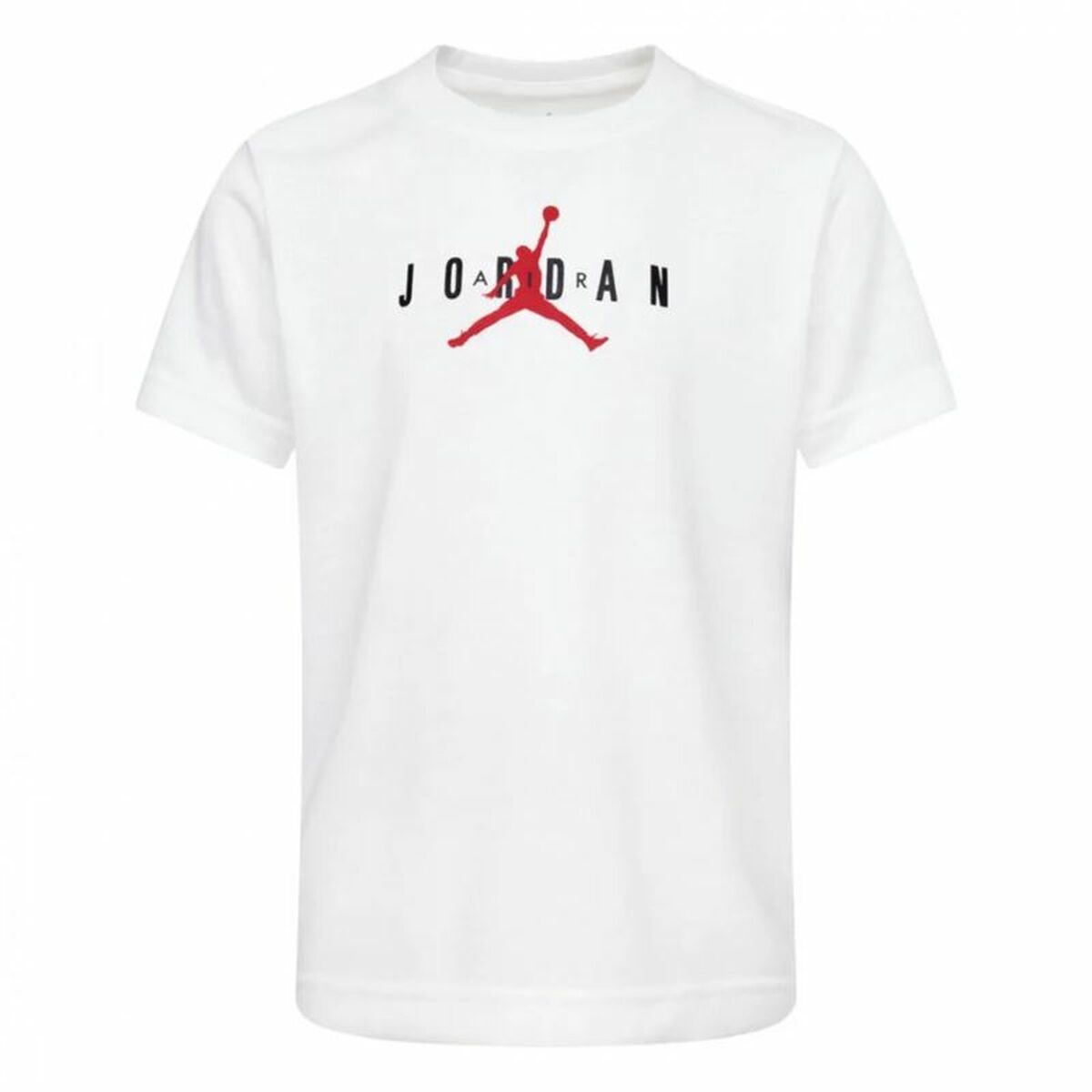 Barn T-shirt med kortärm Jordan Jumpman Graphic Vit