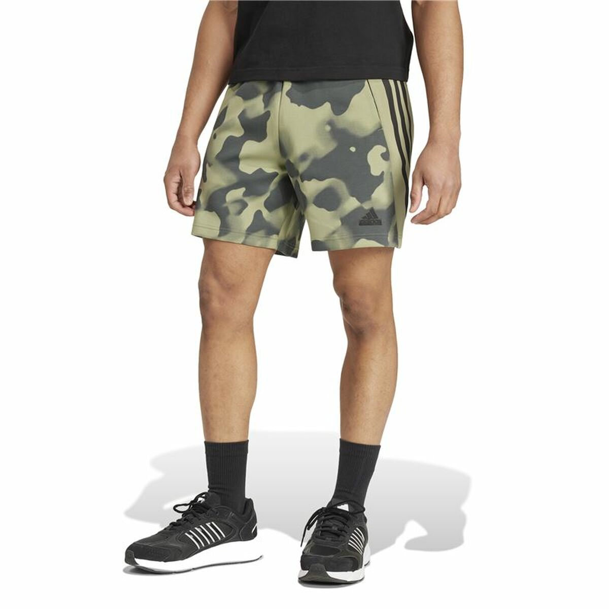 Sportshorts för män Adidas Future Icons 3 Bandas Aop - 2