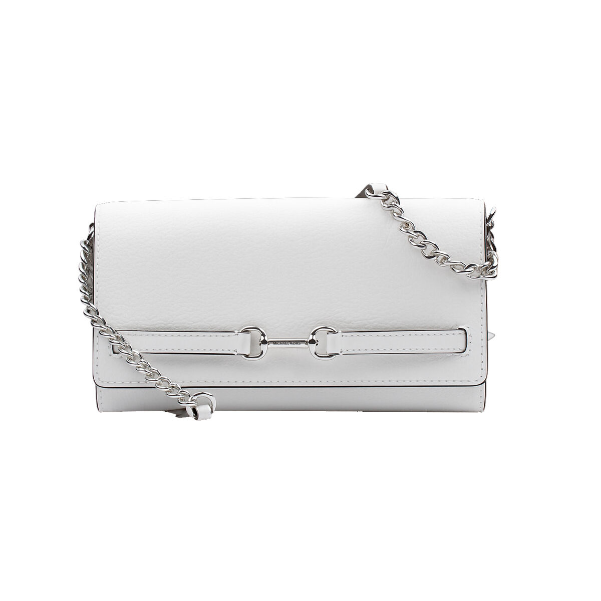 Axelväska Michael Kors Carson Vit 22 x 12 x 4 cm