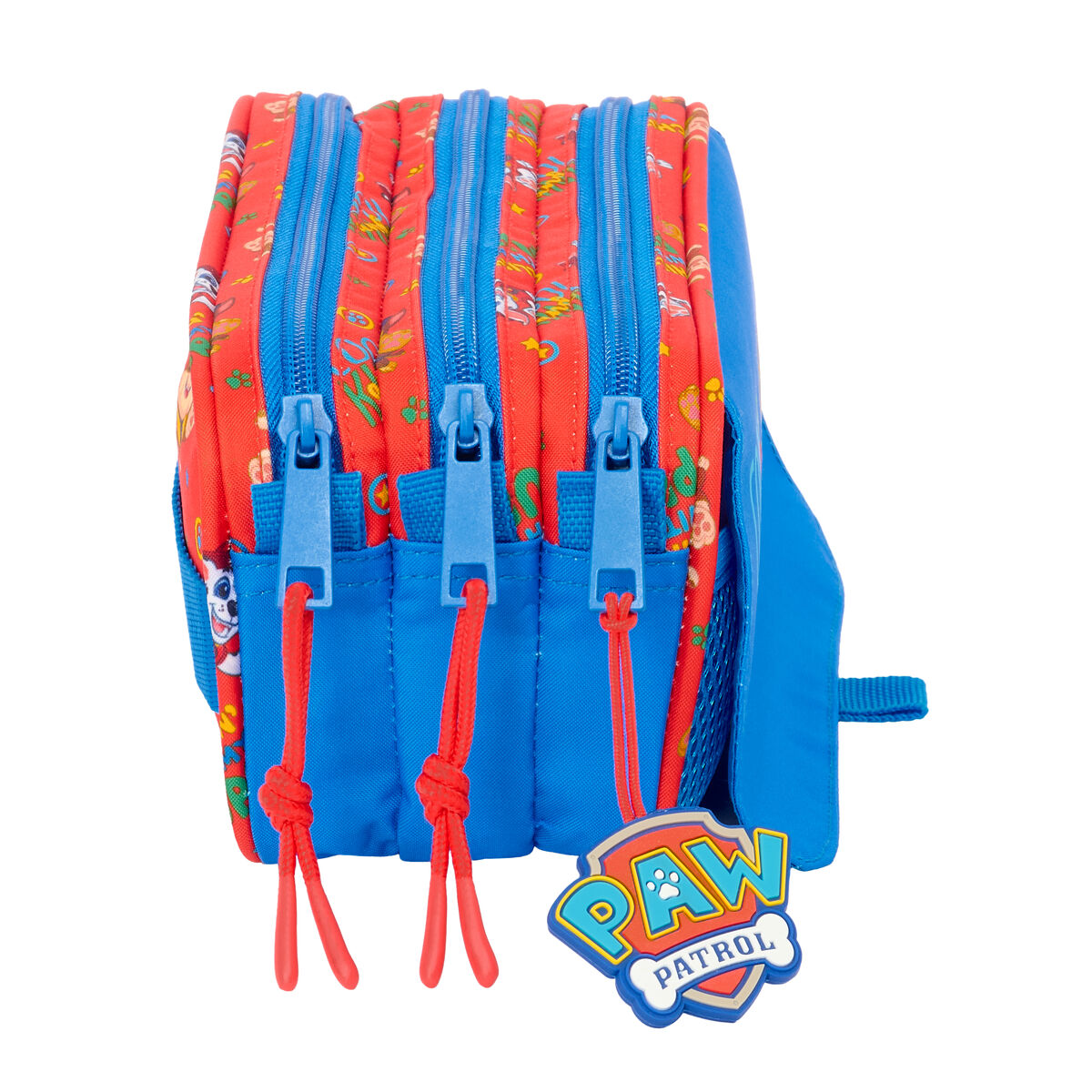Tredubbel Carry-all The Paw Patrol Cool Blå Röd 21,5 x 10 x 8 cm - 2