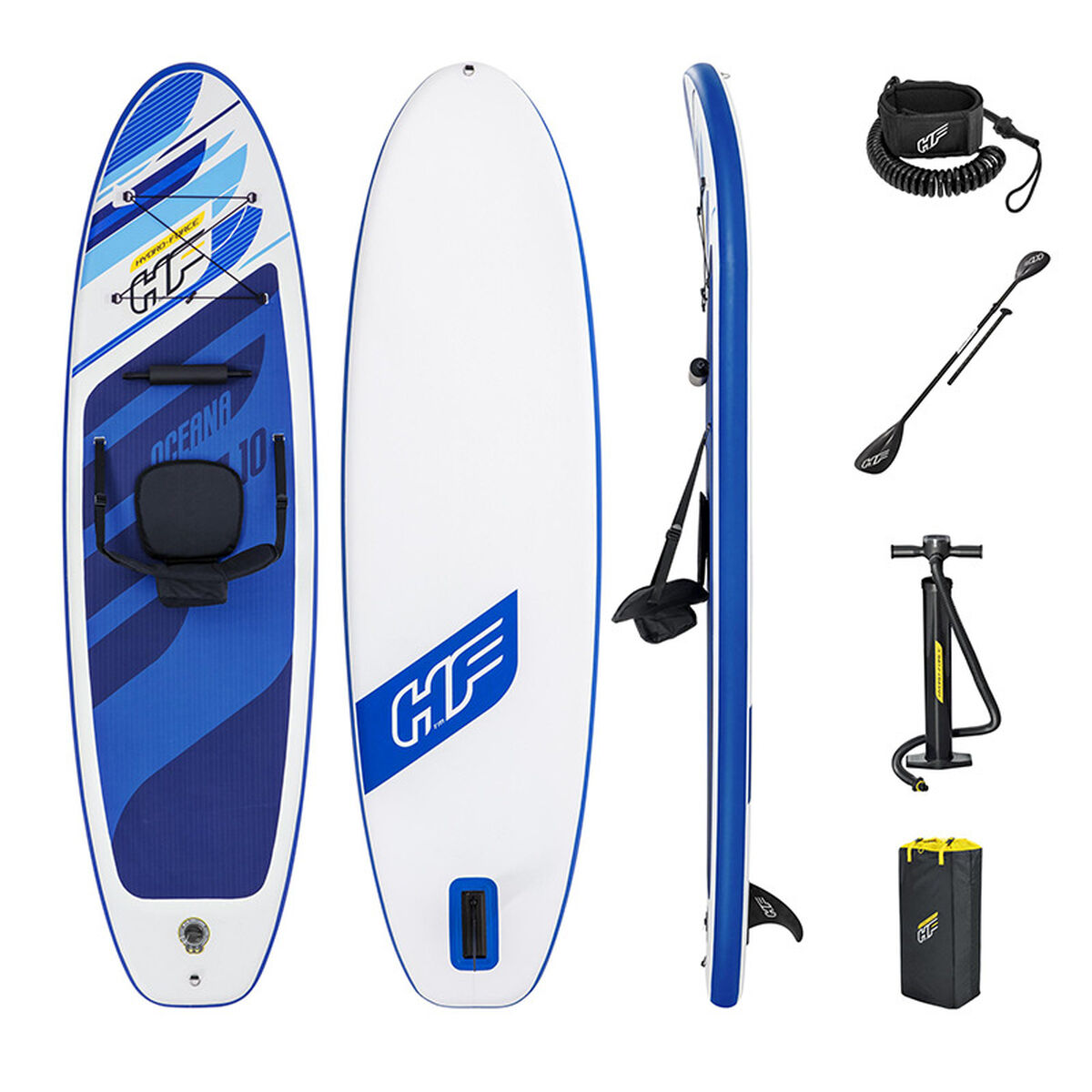 Bestway Paddle Surf Konvertibel Bord Hidro-Force 305x84x12 cm Fritid 65350