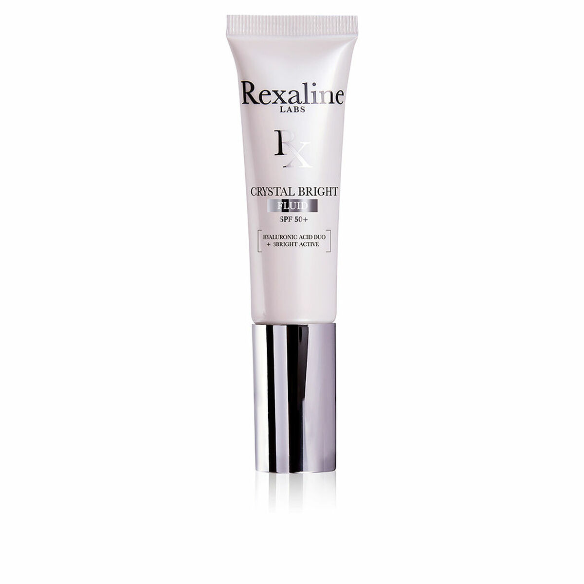 Fuktande och mattande vatten Rexaline Crystal Bright Spf 50 Spf 50+ 30 ml Hyaluronsyra